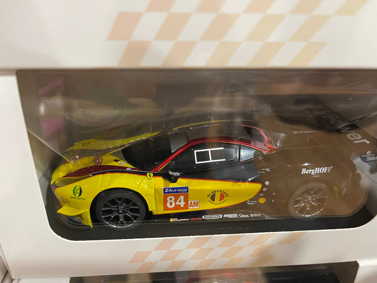 1/28 GL Racing Ferrari 458 GT3 (yellow/Black) – Park Lane Hobbies
