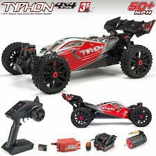 1/10 Arrma TYPHON 4WD 3sBLX Red
