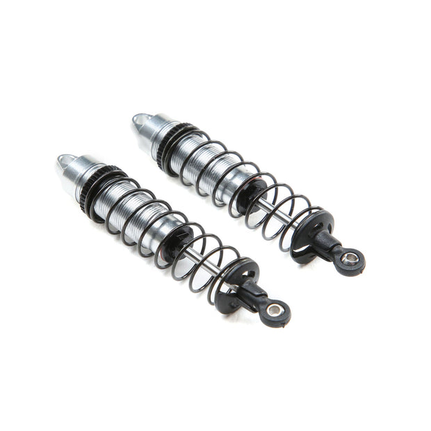 Shock Assembly Front, Aluminum (2): Mini-T 2.0, Mini-B