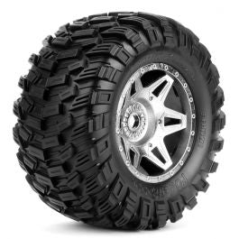 Powerhobby Armor X Belted XMaxx wheels and tires (2)
