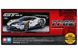 1/10 scale Tamyia TT02 2020 Ford GT MK II kit