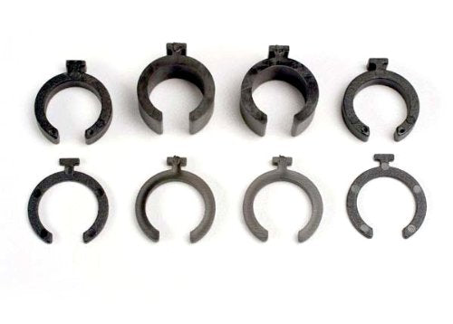 Spring pre-load spacers: 1mm (4)/ 2mm (2)/ 4mm (2)/ 8mm (2)