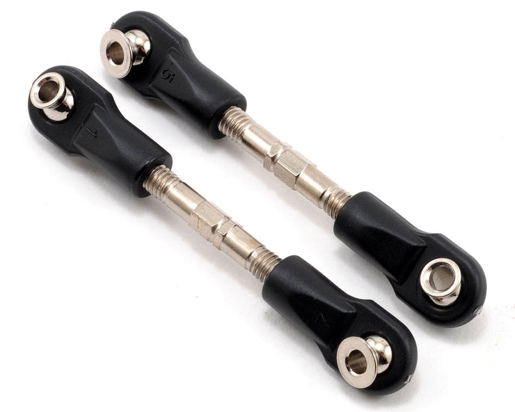 Turnbuckles, camber link, 36mm (56mm center to center) (rear) (assembled with rod ends and hollow balls) (1 left, 1 right)