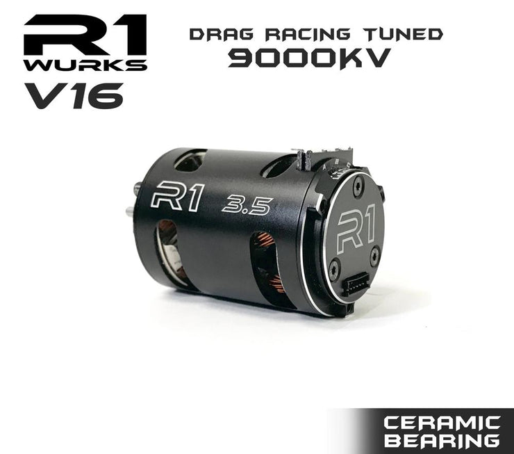 R1 Wurks Drag tuned 2.0T 10,500KV motor