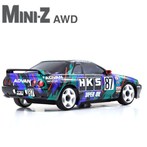 Mini-Z AWD HKS SKYLINE R32 GT-R  (MA-020)