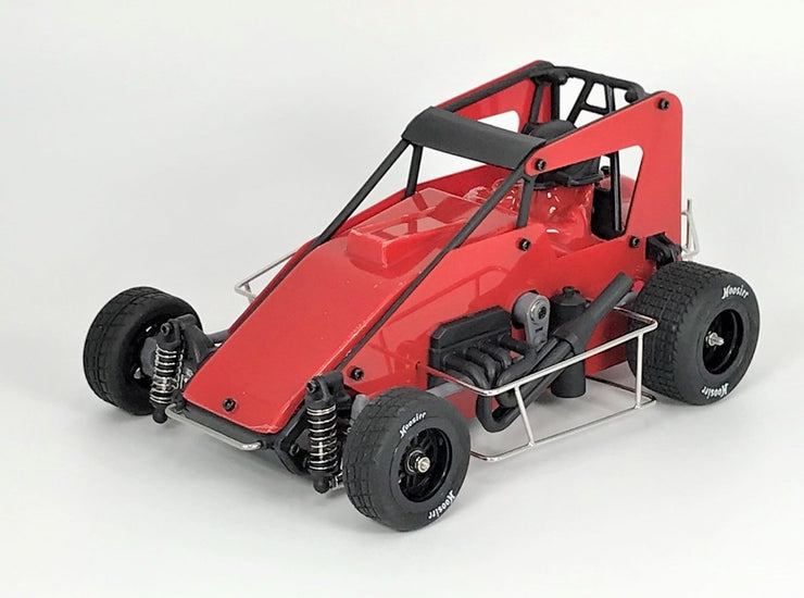 1RC Racing 1/18 Scale Midget Car 2.0 RTR (Red)