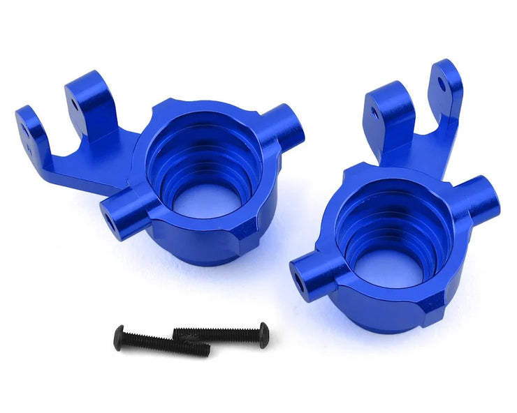 Traxxas Maxx Aluminum Steering Blocks (Blue)