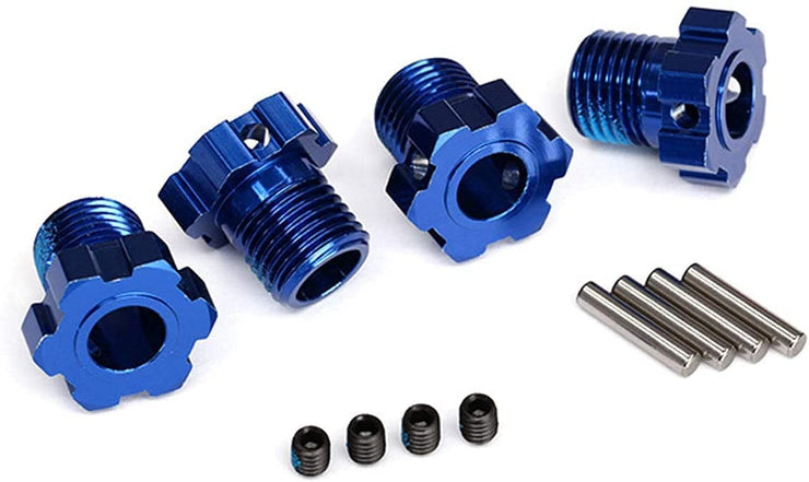 TRAXXAS Wheel Hub 17mm spline Blue For Maxx