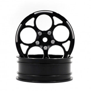 SSD 5 Hole Drag Front wheel( 1 pair)2.2-Black Aluminum