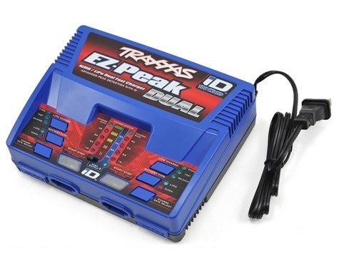 Charger, EZ-Peak® Dual, 100W, NiMH/LiPo with iD® Auto Battery Identification
