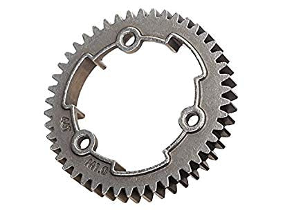 Spur gear, 46-tooth, steel (1.0 metric pitch)