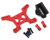 Traxxas Aluminum Rustler 4X4 Front Shock Tower (Red)