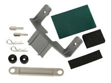Battery hold-down (grey) (1) / receiver hold-down (grey) (1) / metal posts (2)/ spacers (2)/ body clips (2)/ servo tape/ adhesive foam pad