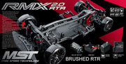 MST RMX 2.0 2WD Brushless RTR Drift Car w/Nissan R35 GT-R Body (Black)