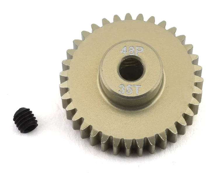 Protek  Lightweight Hard Anodized Aluminum Pinion Gear 38T-48P (5.0mm Bore)