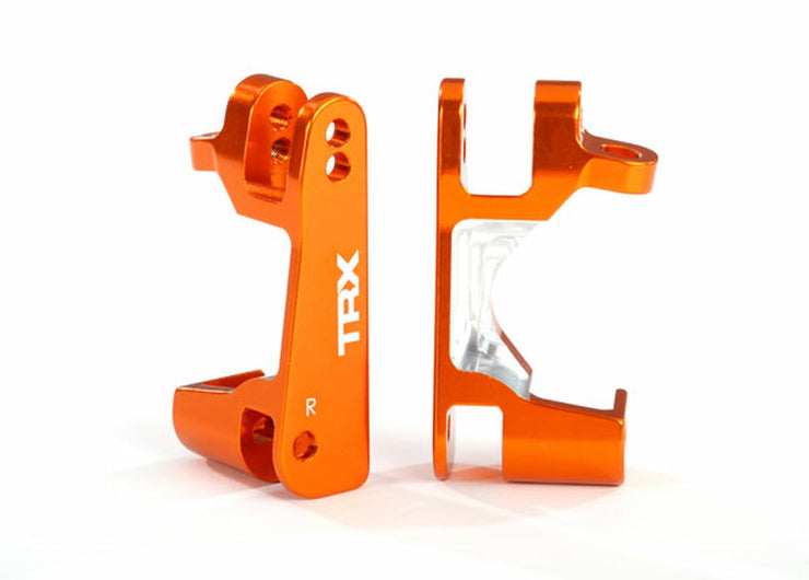 Steering block Aluminum Orange 4x4 Rustler/slash
