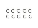 Serpent C-clip R9 (10)  X20