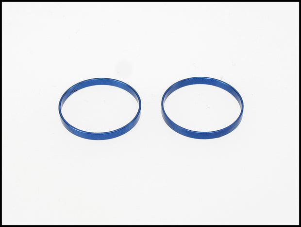 PN Racing Mini-Z Wheel Outer Lip for Front Wheel (2pcs Blue)