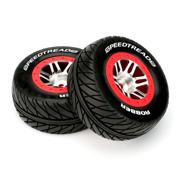 DURATRAX Speedtreads  Robbers SC MTD Slash wheels/tires 1/10  12mm hex