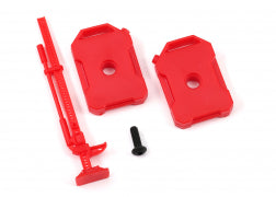 Fuel canisters (left & right)/ jack (red) (fits #9712 body)