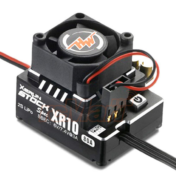 HobbyWing Brushless 2S XR10 80A PRO ESC
