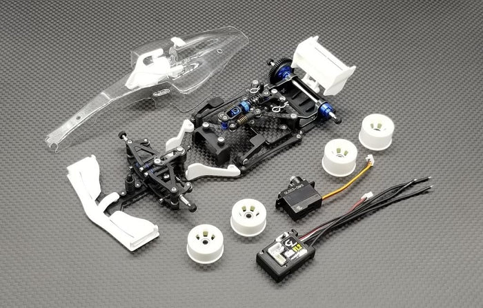 GL Racing GLF-1 RWD CHASSIS-W/O RX/ With ESC & servo