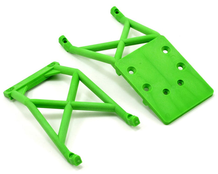 Skid plates, front & rear (Green)