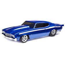 Losi No Prep Drag 70 mini Chevelle blue RTR 1/16 scale