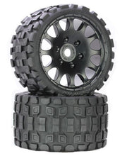 Power Hobby Scorpion Belted Moster Truck Tires on Viper Wheels 17mm Hex