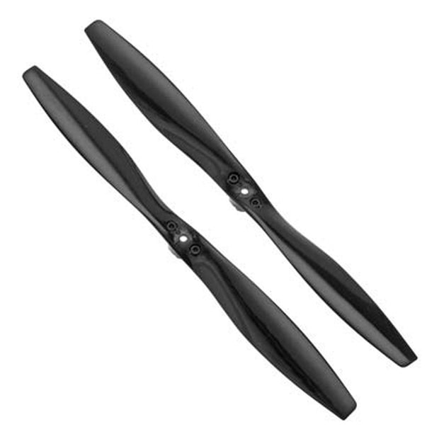 Rotor blade set, black (2) (with screws)