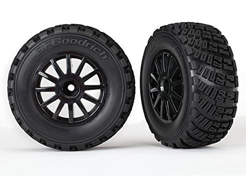 T&W Black wheels & tires TSM (1 pair)