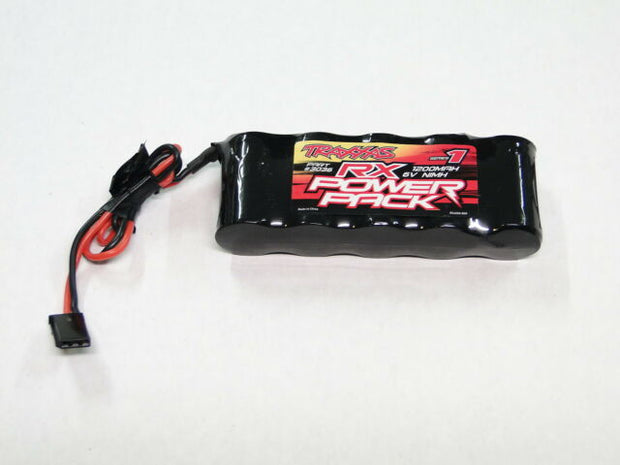 Battery, RX Power Pack (5-cell flat style, NiMH, 1200mAh)