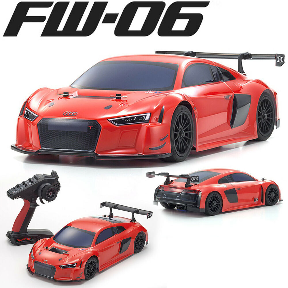 Kyosho FW-06 Audi R8 2015 Red 4WD RTR NITRO – Park Lane Hobbies