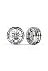 Traxxas satin chrome wheels