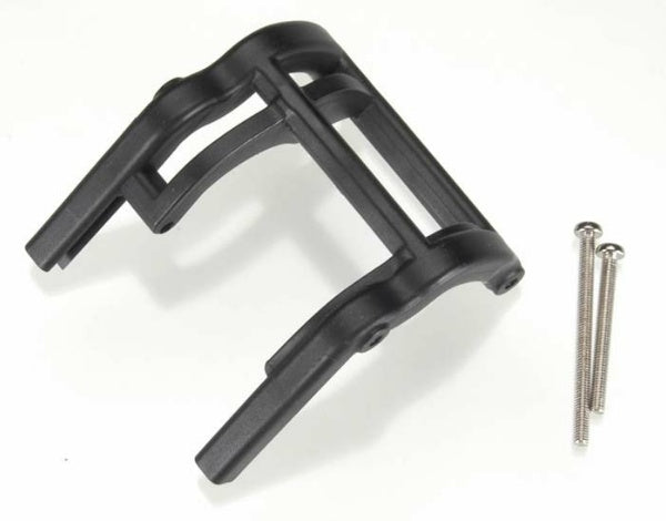 Wheelie bar mount (1)/ hardware (black)