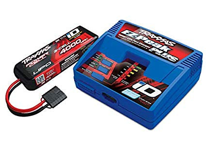 Battery/charger completer pack (includes #2970 iD® charger (1), #2849X 4000mAh 11.1v 3-Cell 25C LiPo Battery (1))
