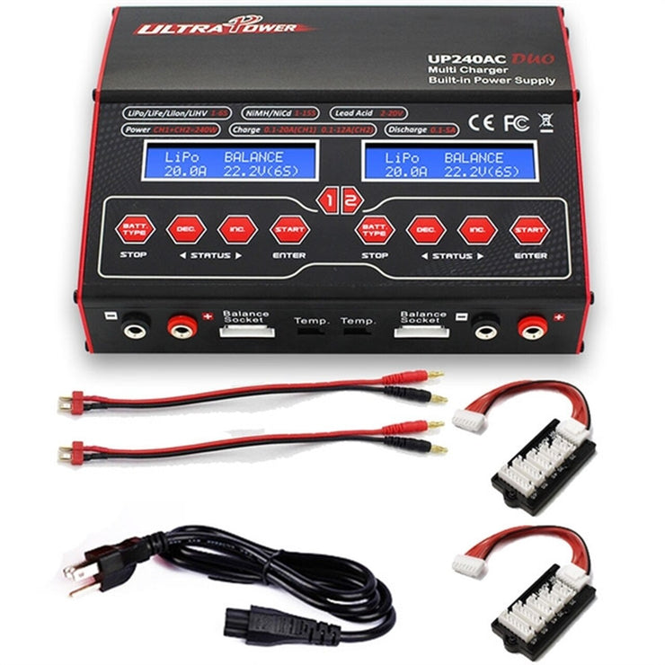 Ultra Power UP240 AC/DC Duo 240W Charger 2-Port