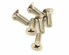 Screws, 4x12mm countersunk machine (star) (6)