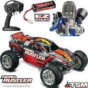 Traxxas Nitro Rustler TRX 2.5 (Red) 44096-3